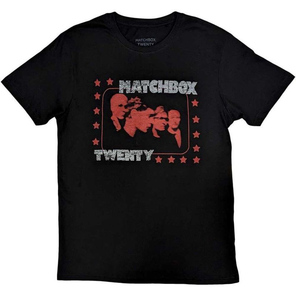 Matchbox Twenty Unisex Adult Blur T-Shirt / Black